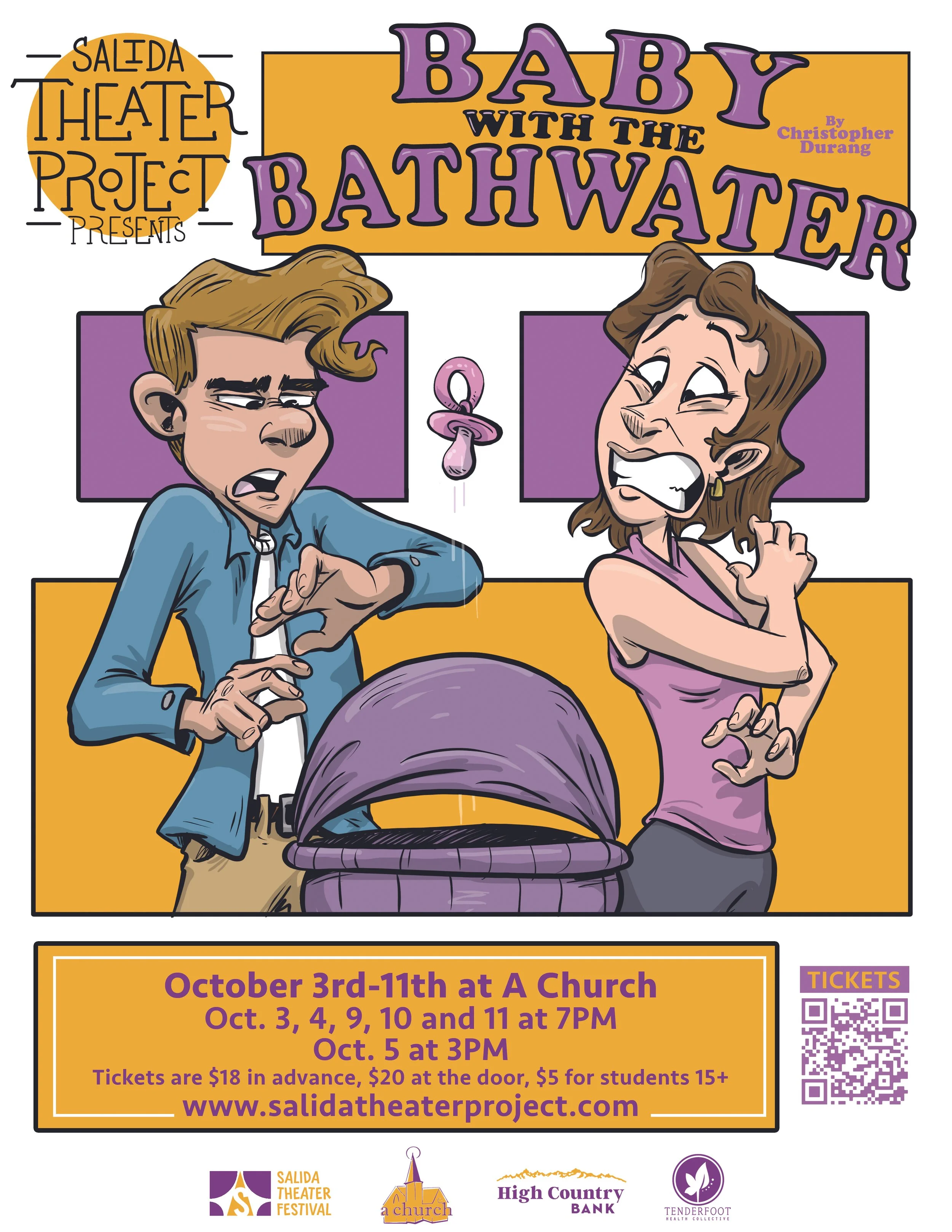 Salida Theater Project Presents Baby with the Bathwater by Christopher Durang
