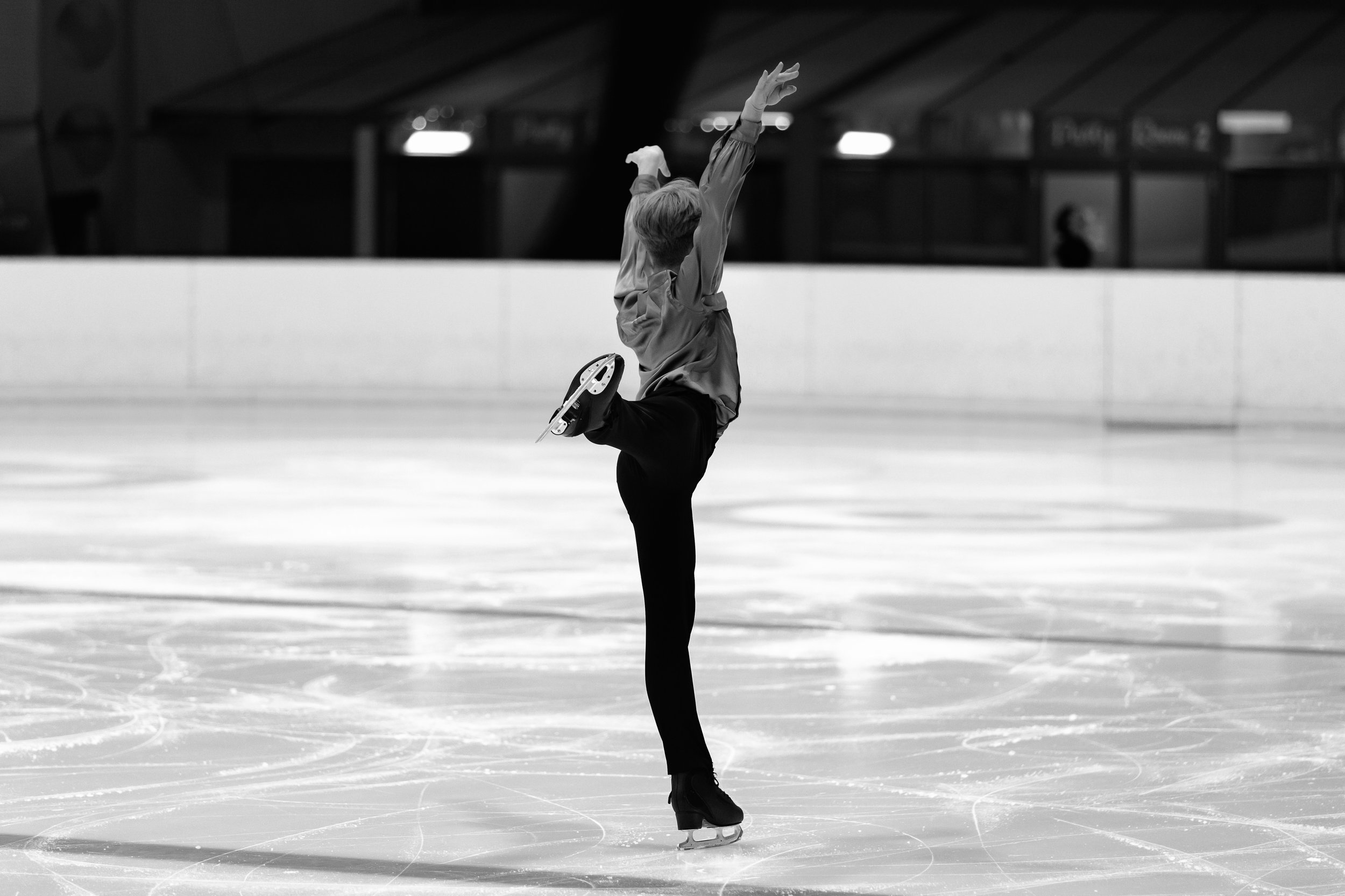 Emery Kaison at 2024 NSW Figure Skating Championships