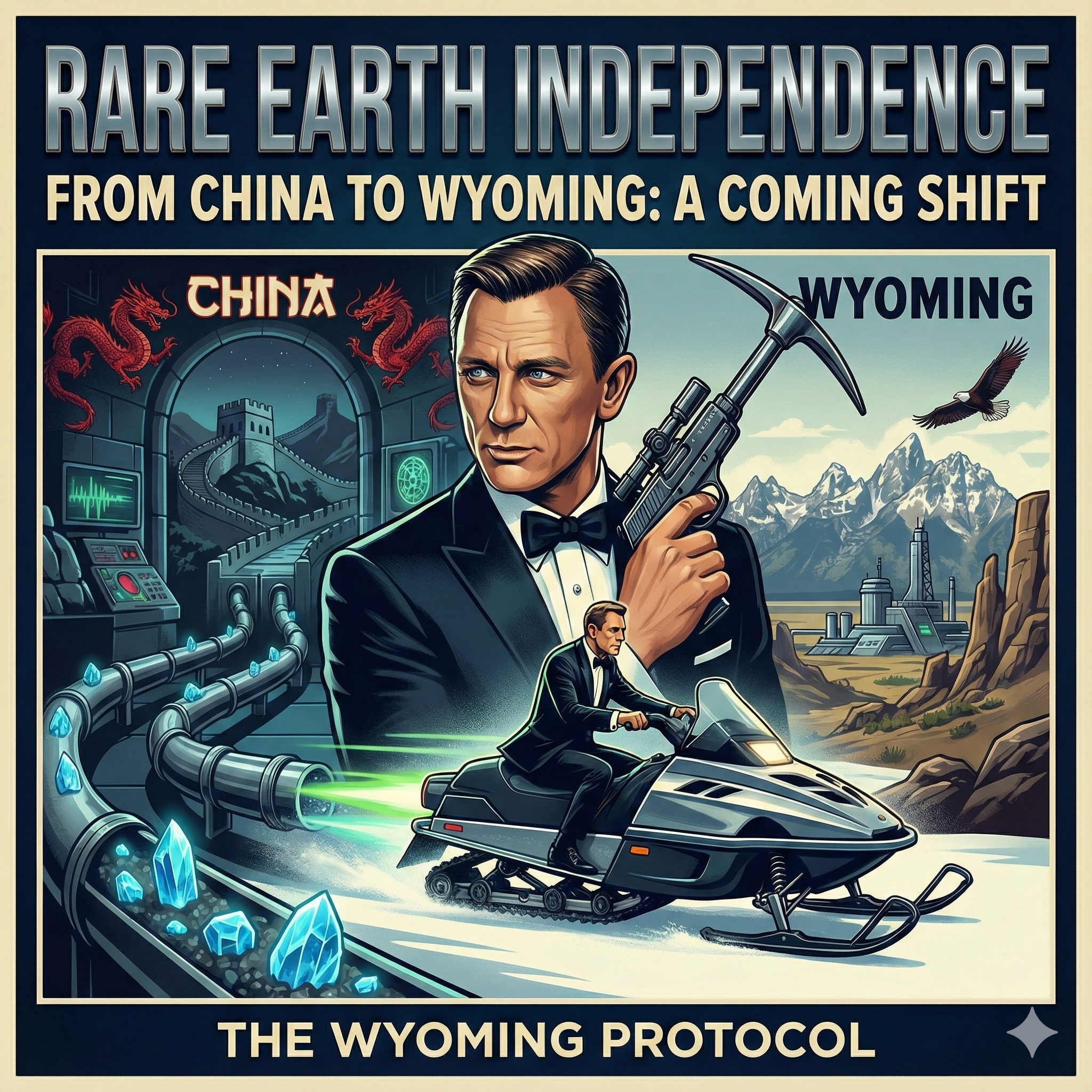 From China to Wyoming,                                                     A Coming Shift in Rare Earth Independence