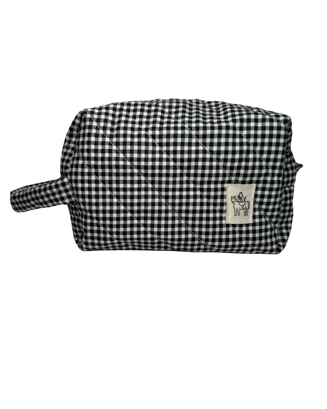 Large Black Gingham