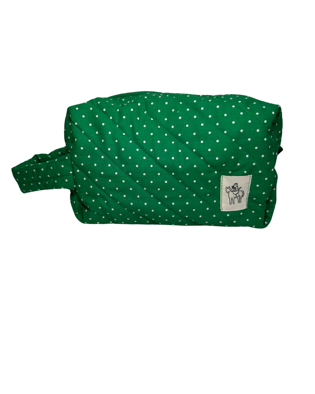Large Green Polka Dot
