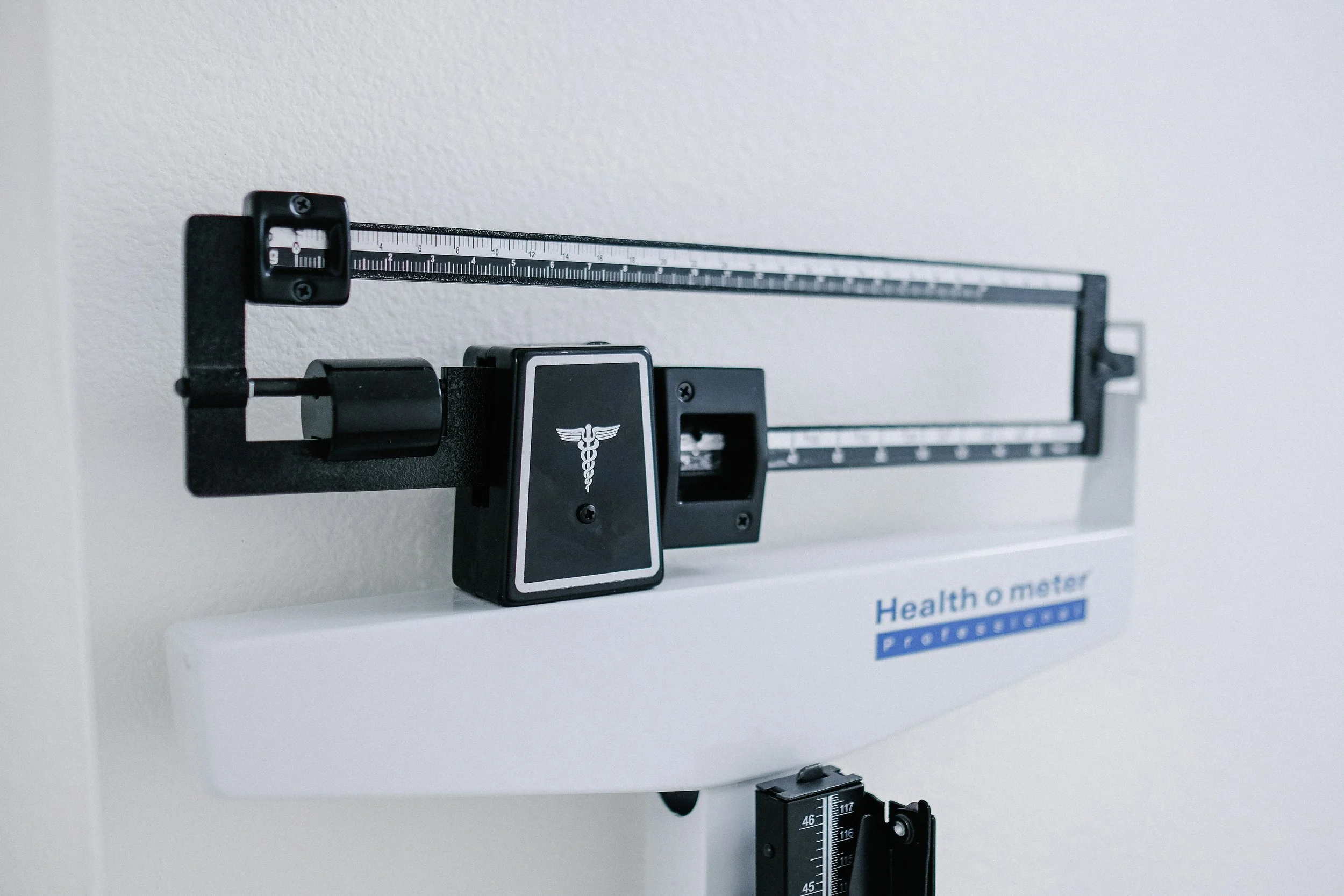 Doctor's office scale for weight management. Halo Health Solutions - Phoenix West Valley Wellness and Healthcare