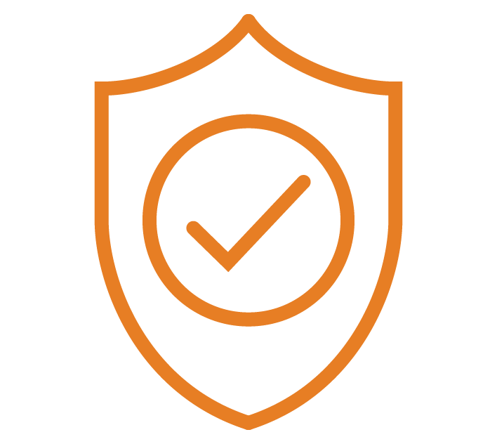 Outline of two people with speech bubbles representing conversation.