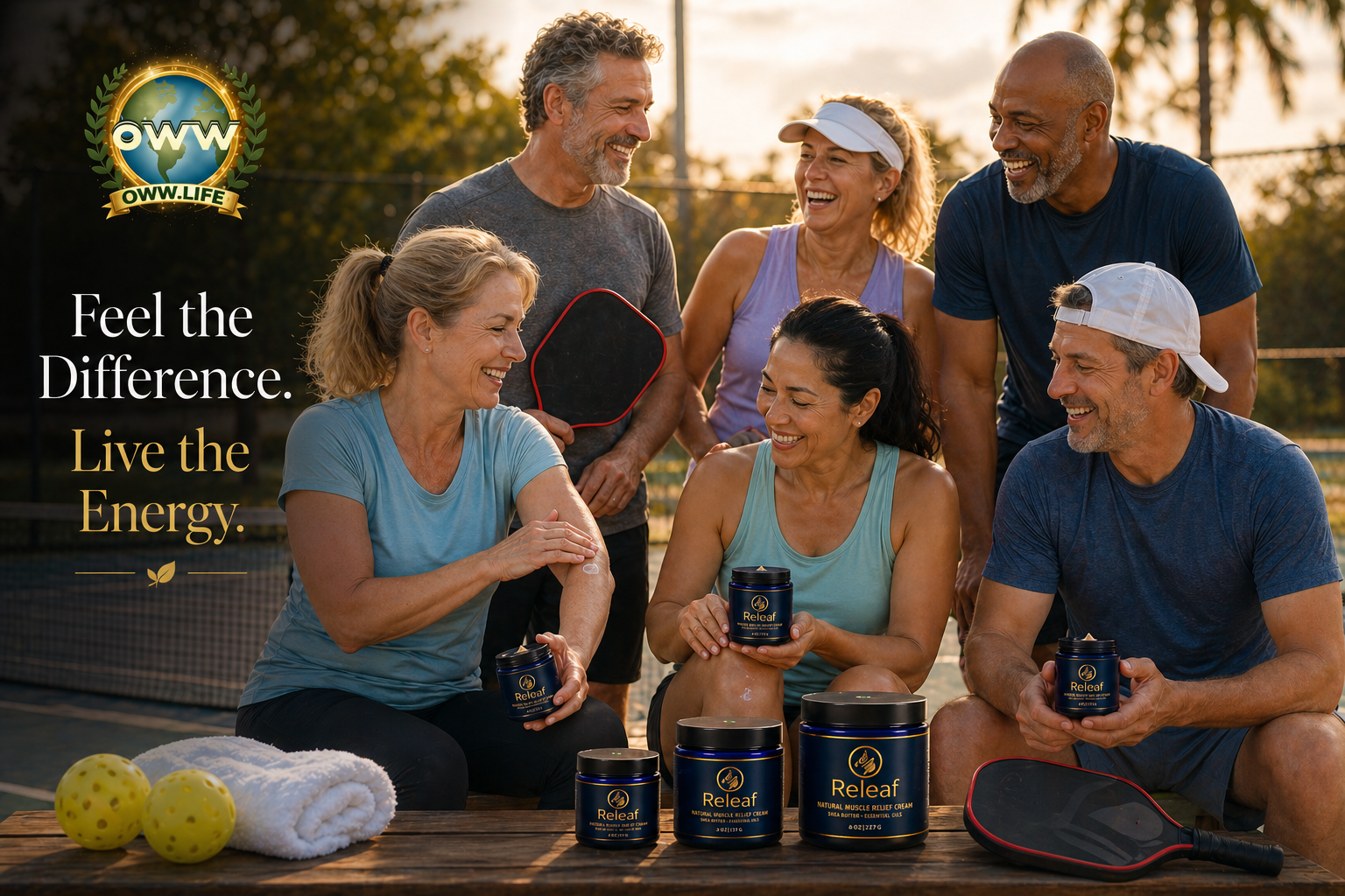 Releaf Natural Muscle Relief Cream