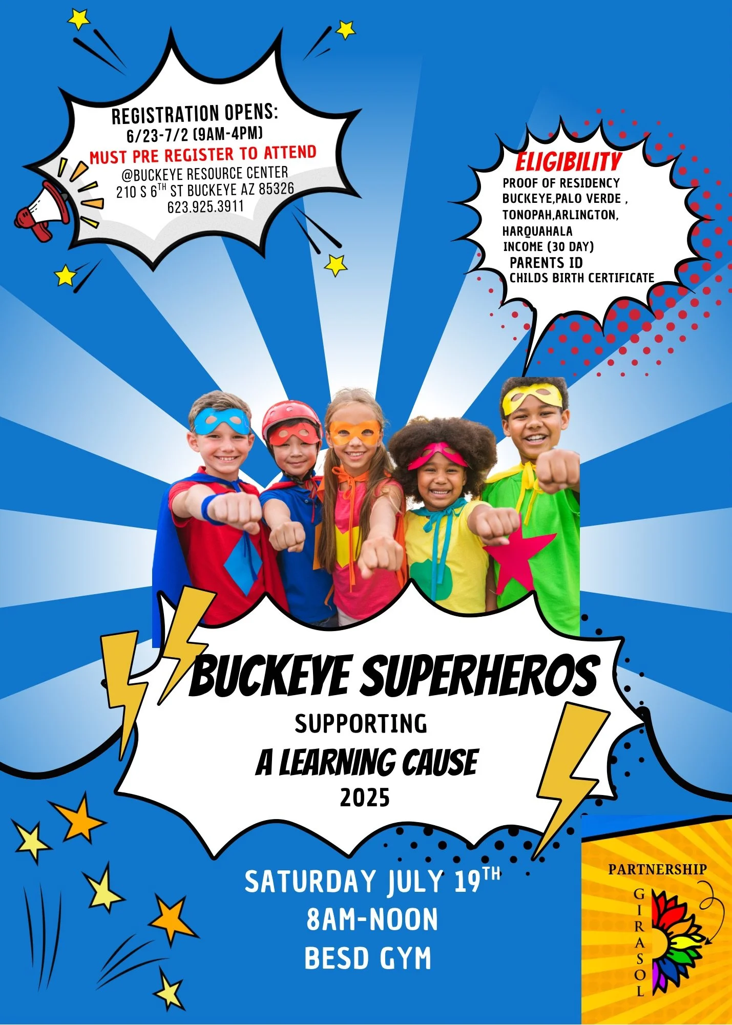 Buckeye Superhero A Learning Cause