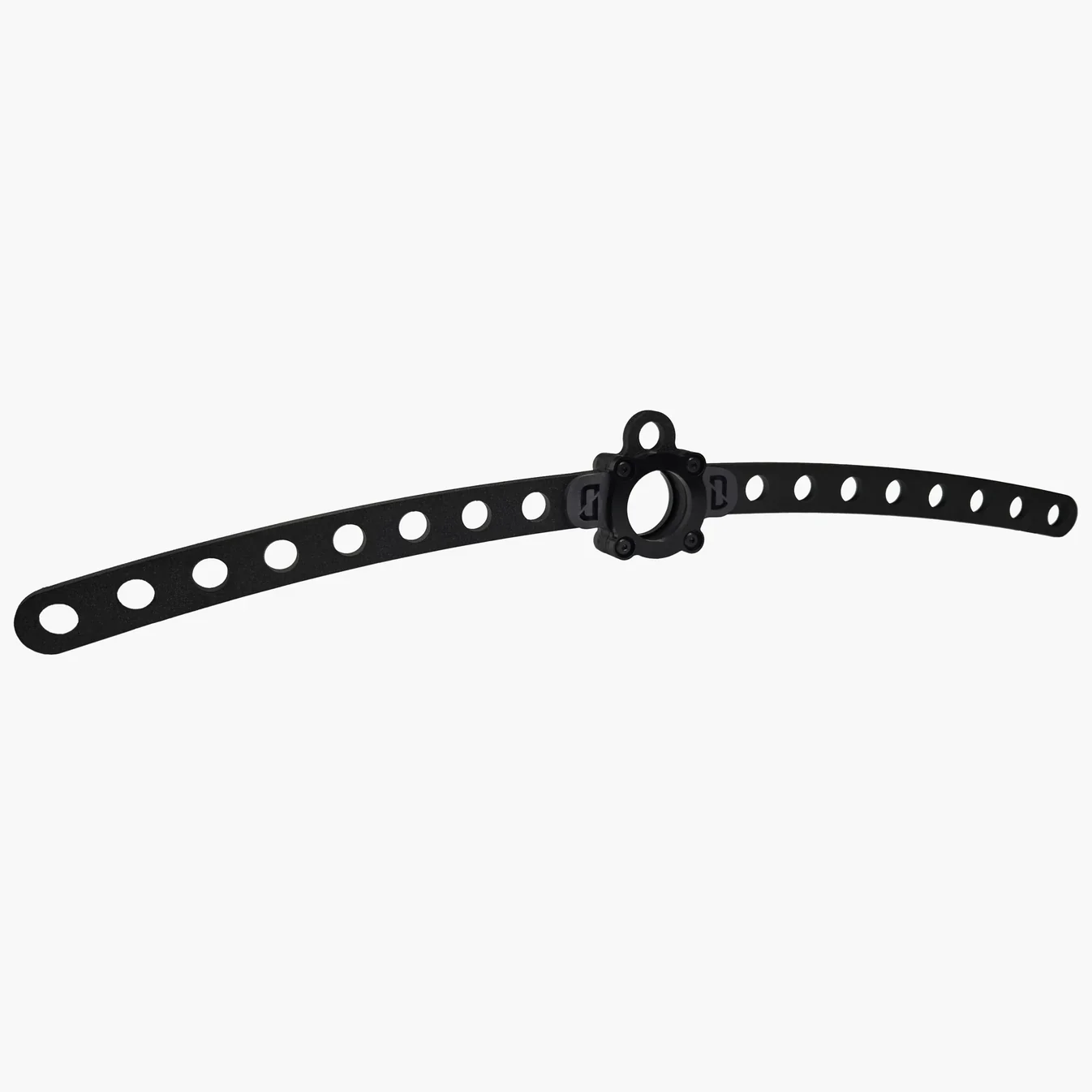 Long arched bar with holes