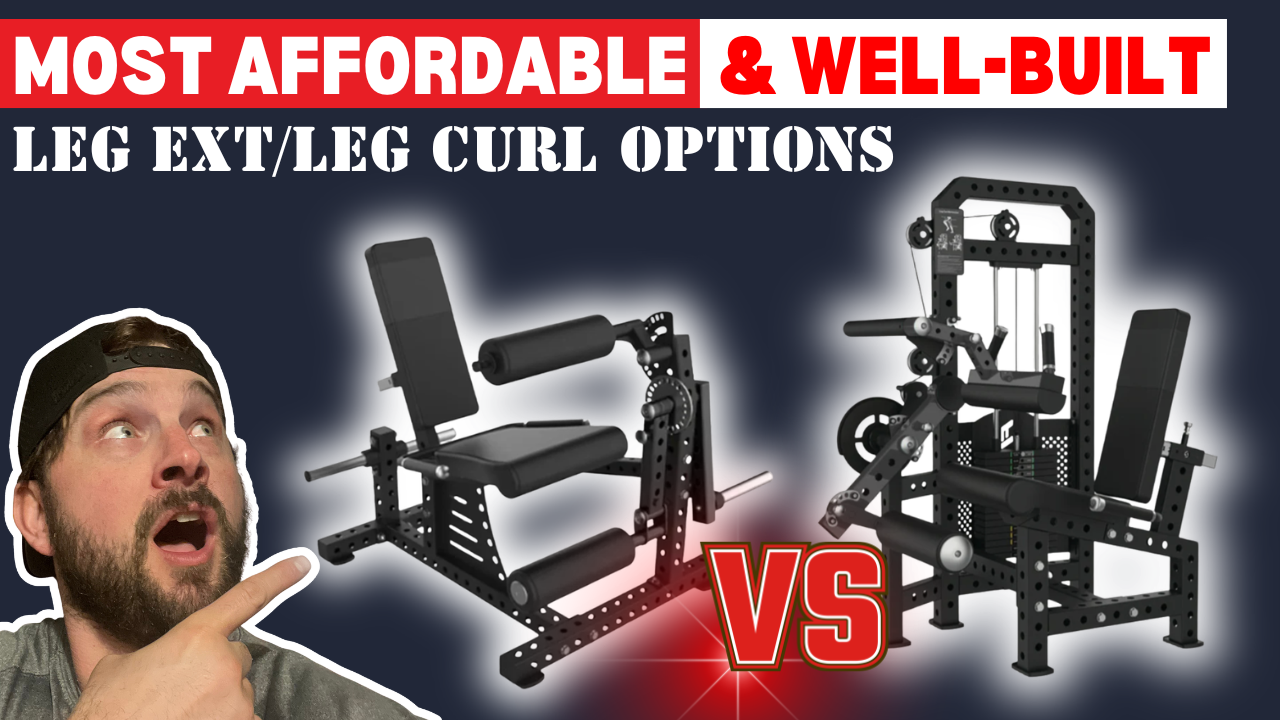 At-Home Leg Extension Machines: Plate Loaded vs. Pin Loaded for Your Home Gym