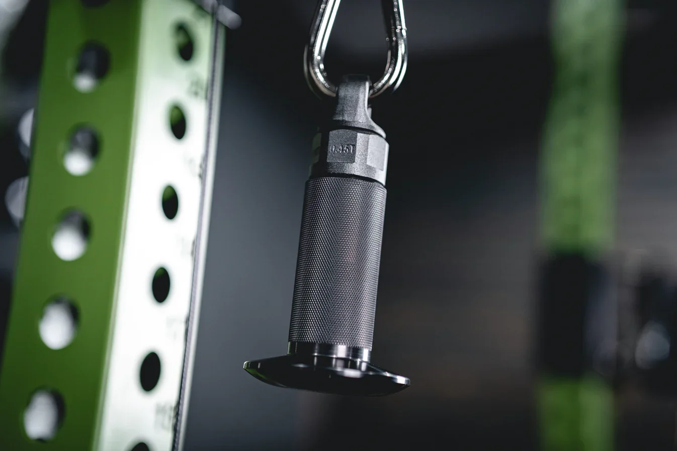 Knurled handle for excerise