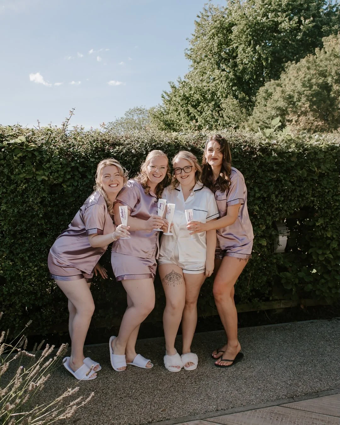 Laura and Adam&rsquo;s wedding was beautiful from start to finish &mdash; and the bridal party definitely brought the pre-ceremony vibes!

Loved this little moment before Laura said &ldquo;I do&rdquo; &mdash; a quick cheers, a few laughs, and all the