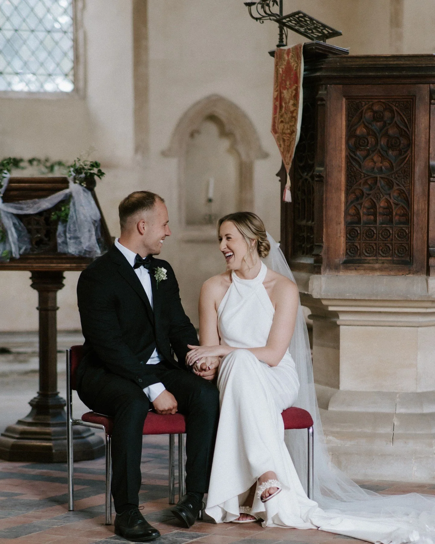 Room full of people during the ceremony, but the laughs make it feel like it&rsquo;s just you two, those little moments where everything else fades out for a second&hellip; that&rsquo;s what it&rsquo;s all about. Always here for a church wedding.

My