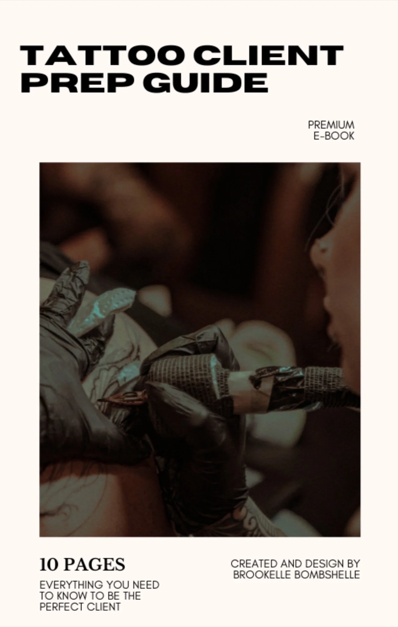 Tattoo Client Prep Guide