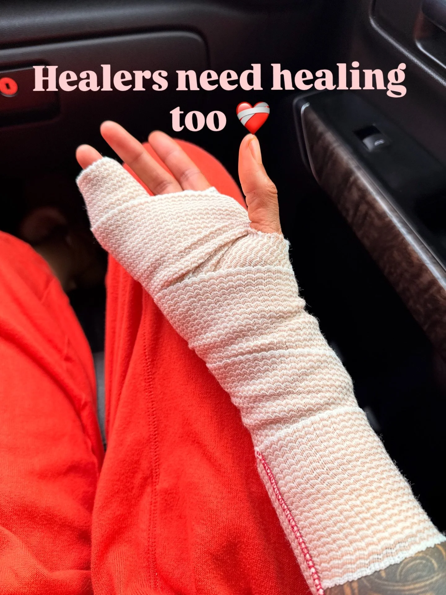 Hello Vibe Tribe 🎶

A little life update&hellip;

Sometimes the healer needs healing too &mdash; and this time, it&rsquo;s me.

I recently had surgery on my right hand and will be stepping away briefly to rest and recover. I&rsquo;ll be back in Apri