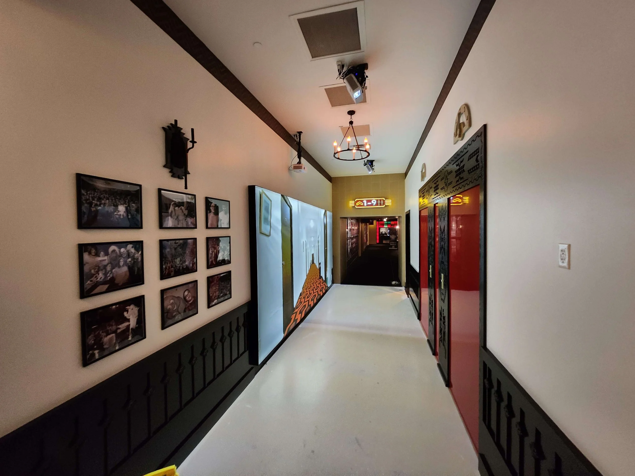The Shining Hallway - with interactive blood elevator