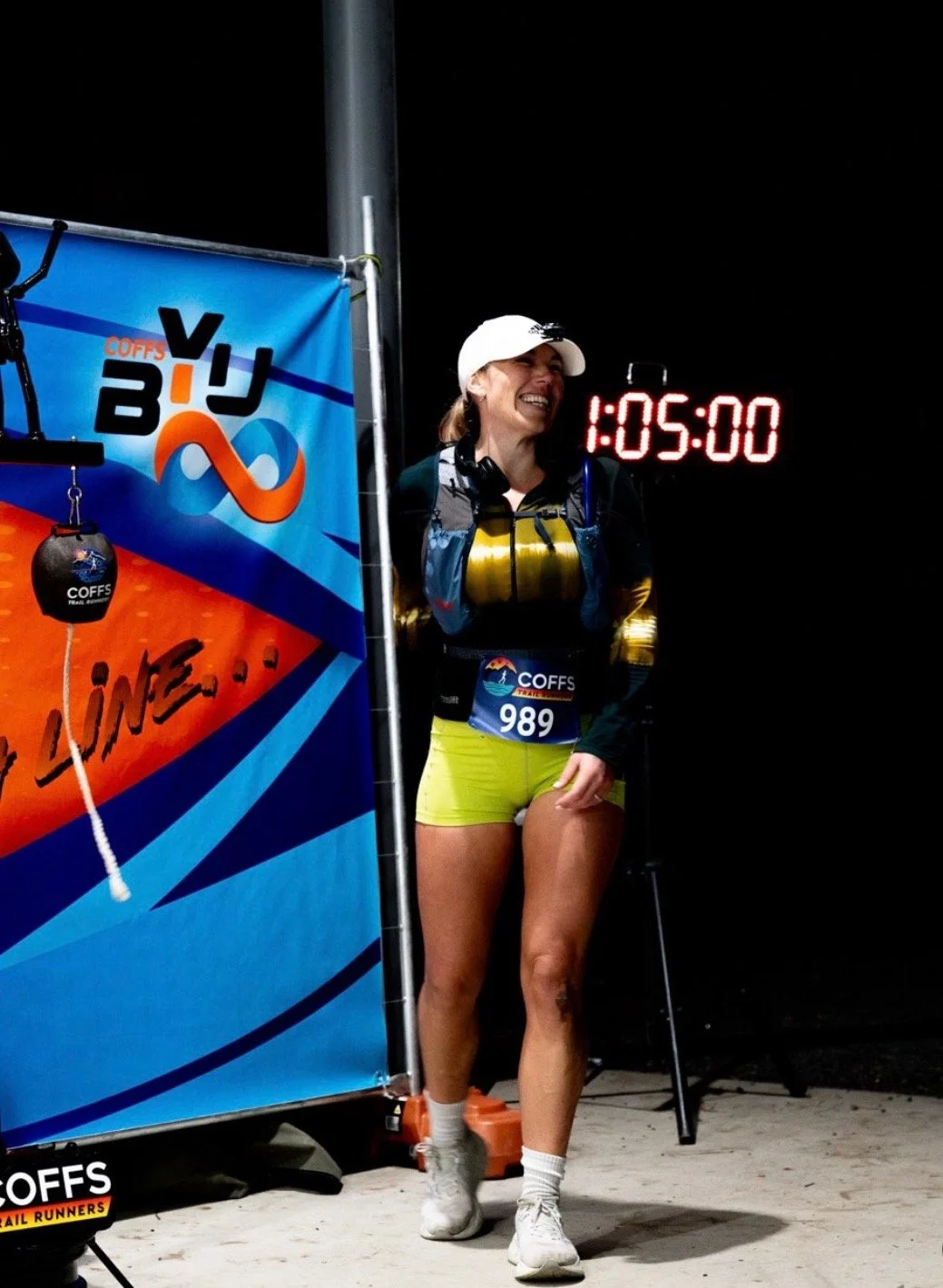 Alesha Ferreira - Run with Alesha - after finishing her running event