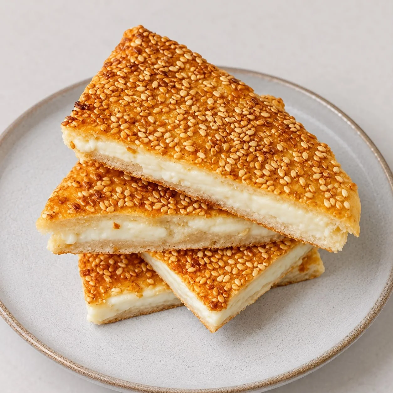 Halloumi Butter Kaakeh