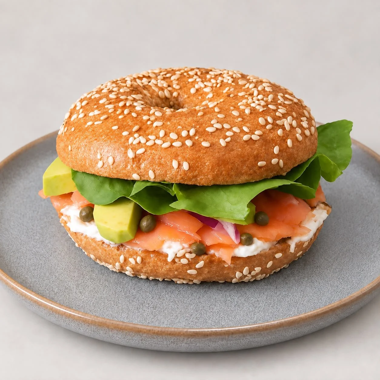 Smoked Salmon Bagel