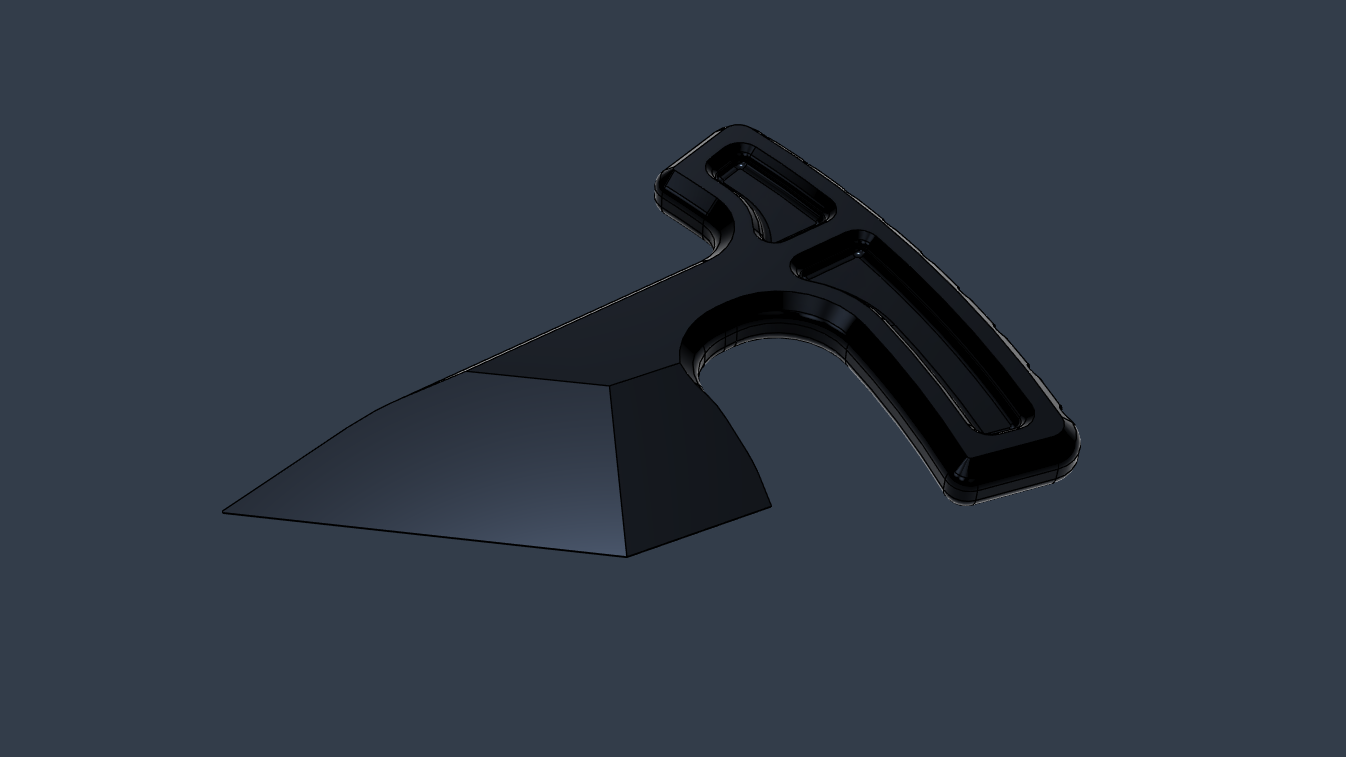 "Lots of Love" Push Dagger