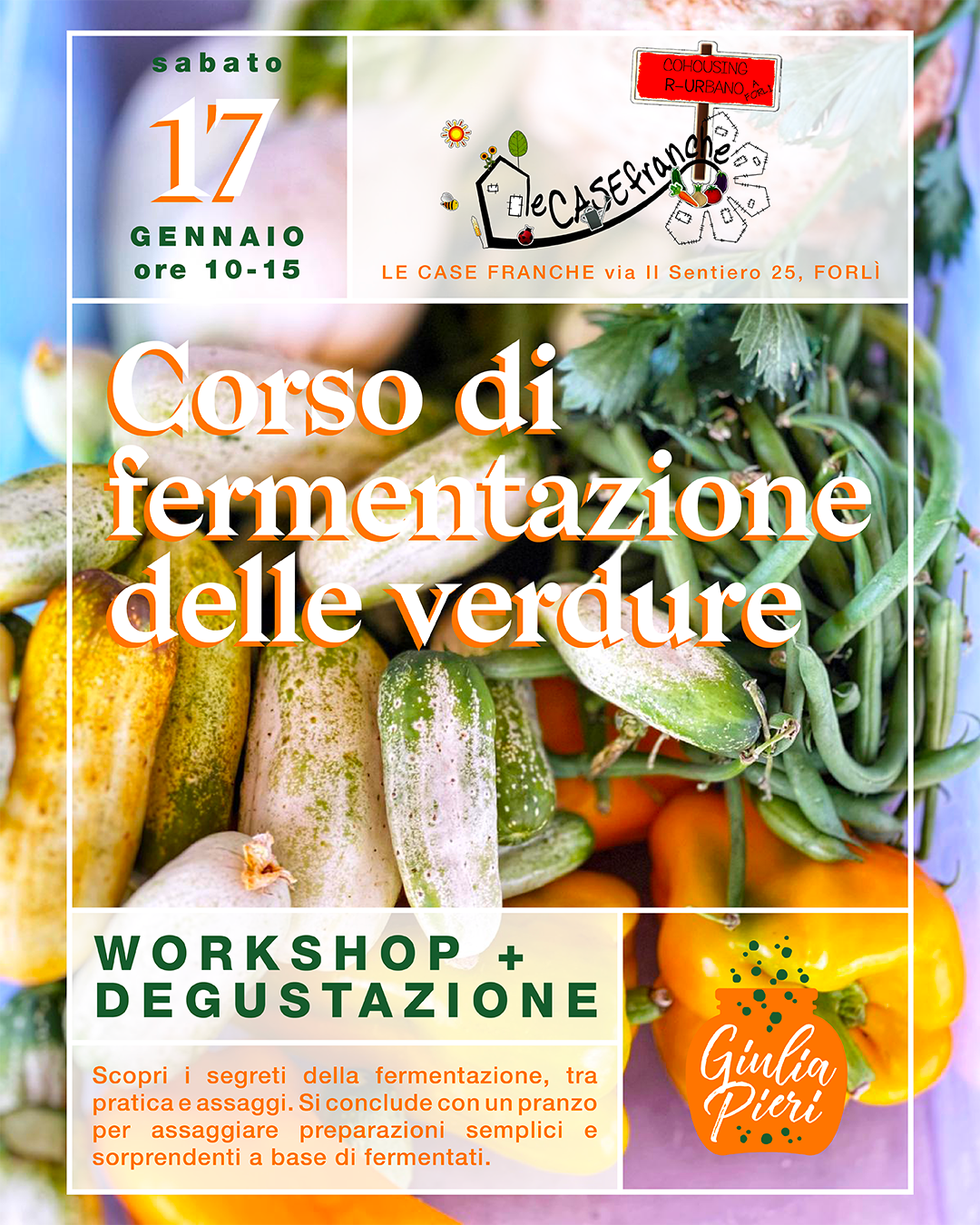 Fermentazione verdure - corso base