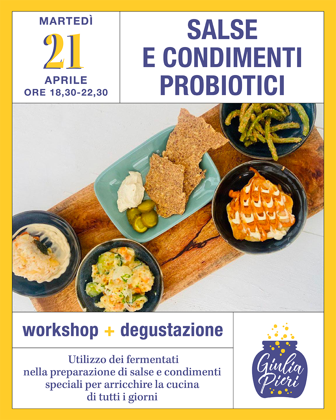 Salse e condimenti probiotici