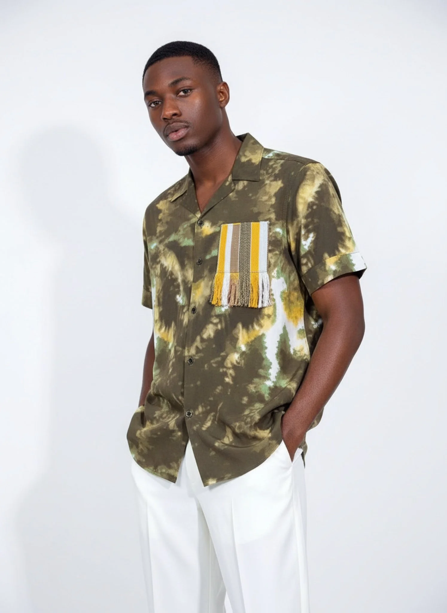 Tɔ Dusk Set- Men’s African-Inspired Outfit (US Men’s Size XLarge)