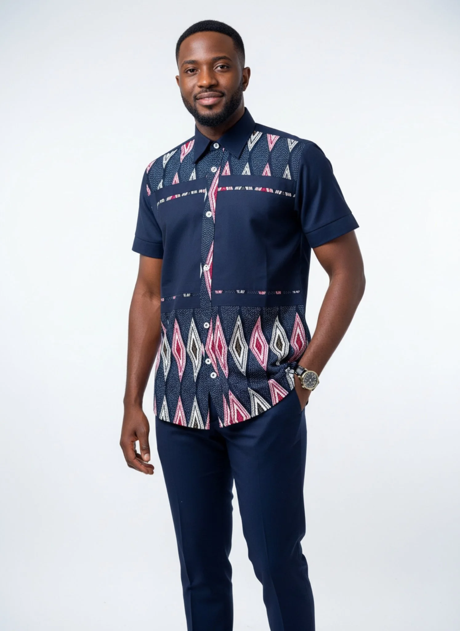 Arrow of Prestige Set - Men’s African-Inspired Outfit (US Men’s Size XLarge)