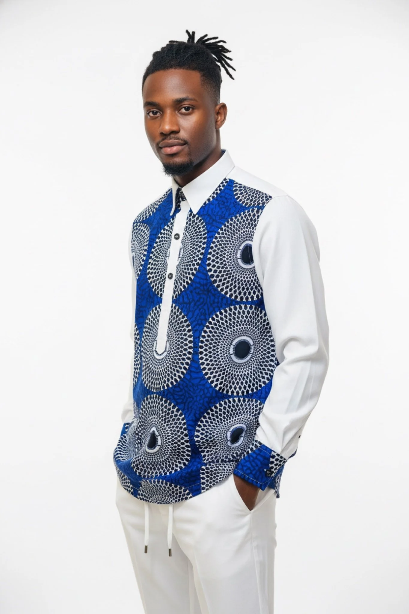 Royal Eclipse Set - Men’s African-Inspired Outfit (US Men’s Size XXLarge)