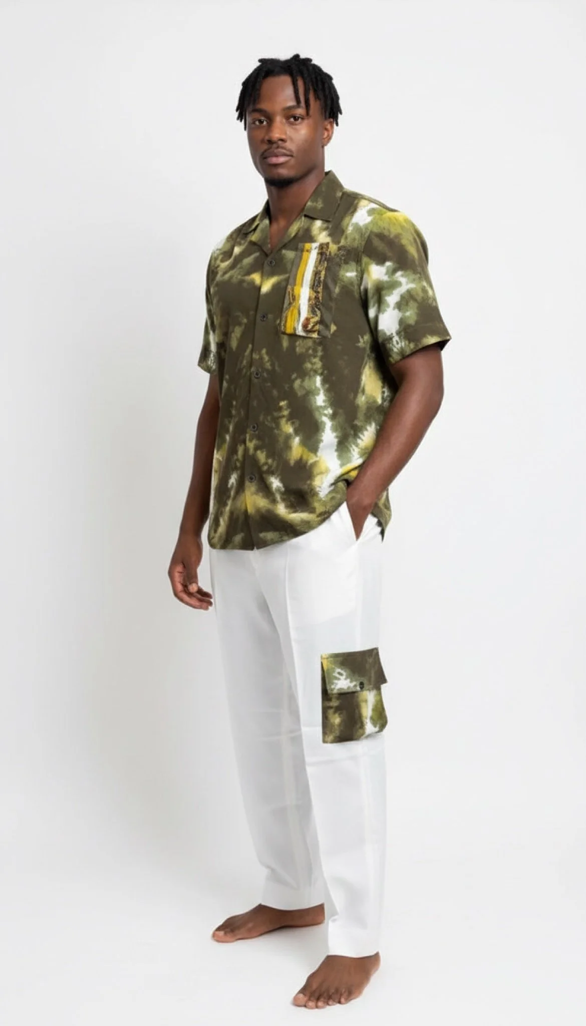 Selali Dusk Set - Men’s African-Inspired Outfit (US Men’s Size XLarge)