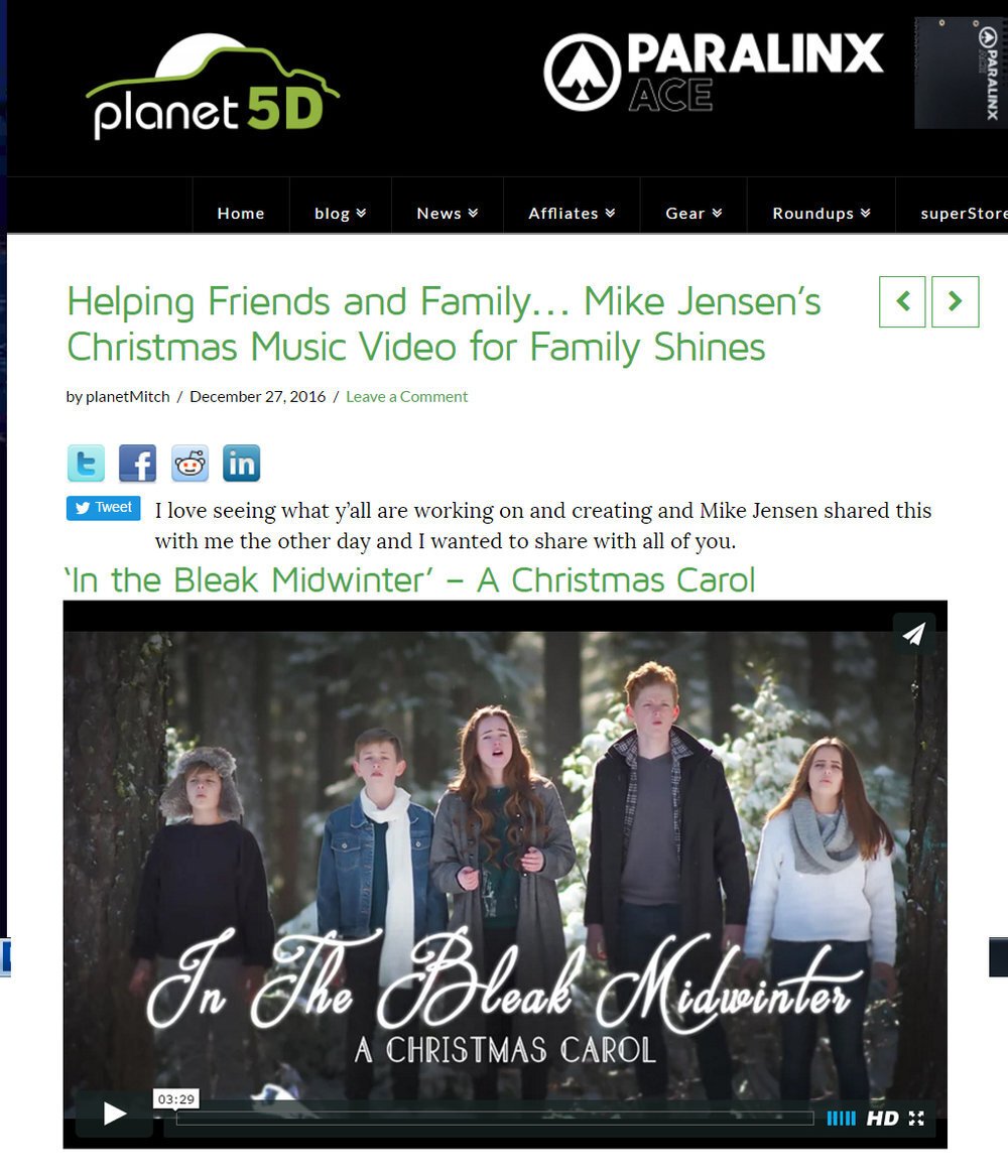 Jensen Films featured on National Blog!