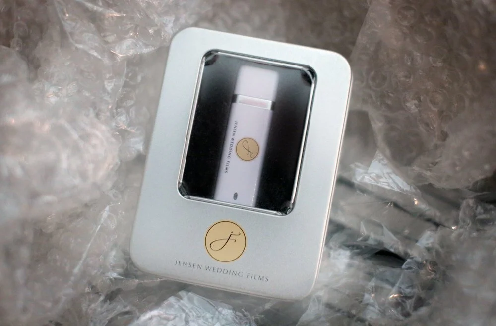 New custom USB Thumb Drives for our wedding couples.