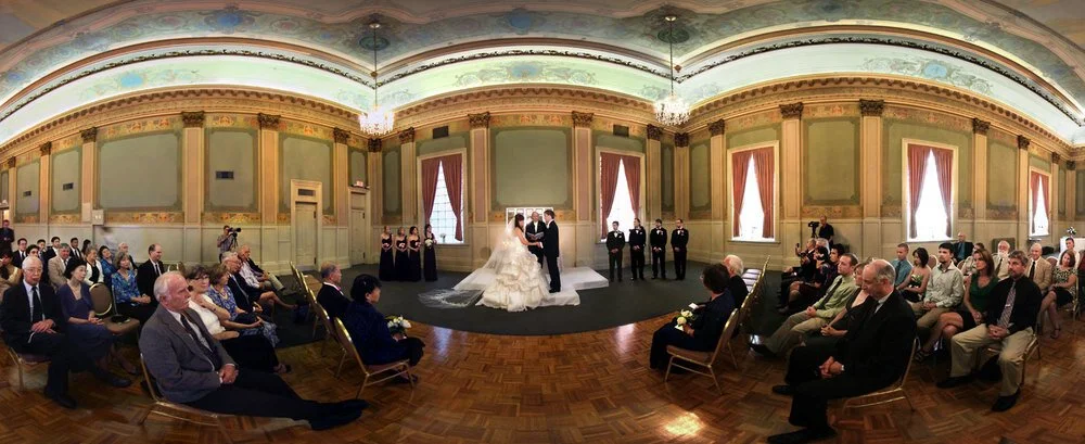 Kyna &amp; Matthew's Wedding Panorama