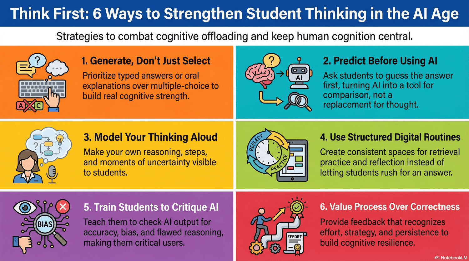 Cognitive Offloading Crisis | How to Keep Students Thinking in the AI ...