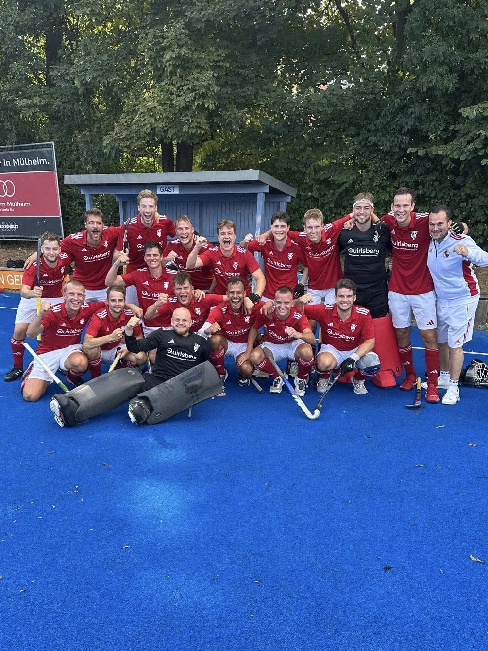 HockeyHerren wieder alles unter Kontrolle