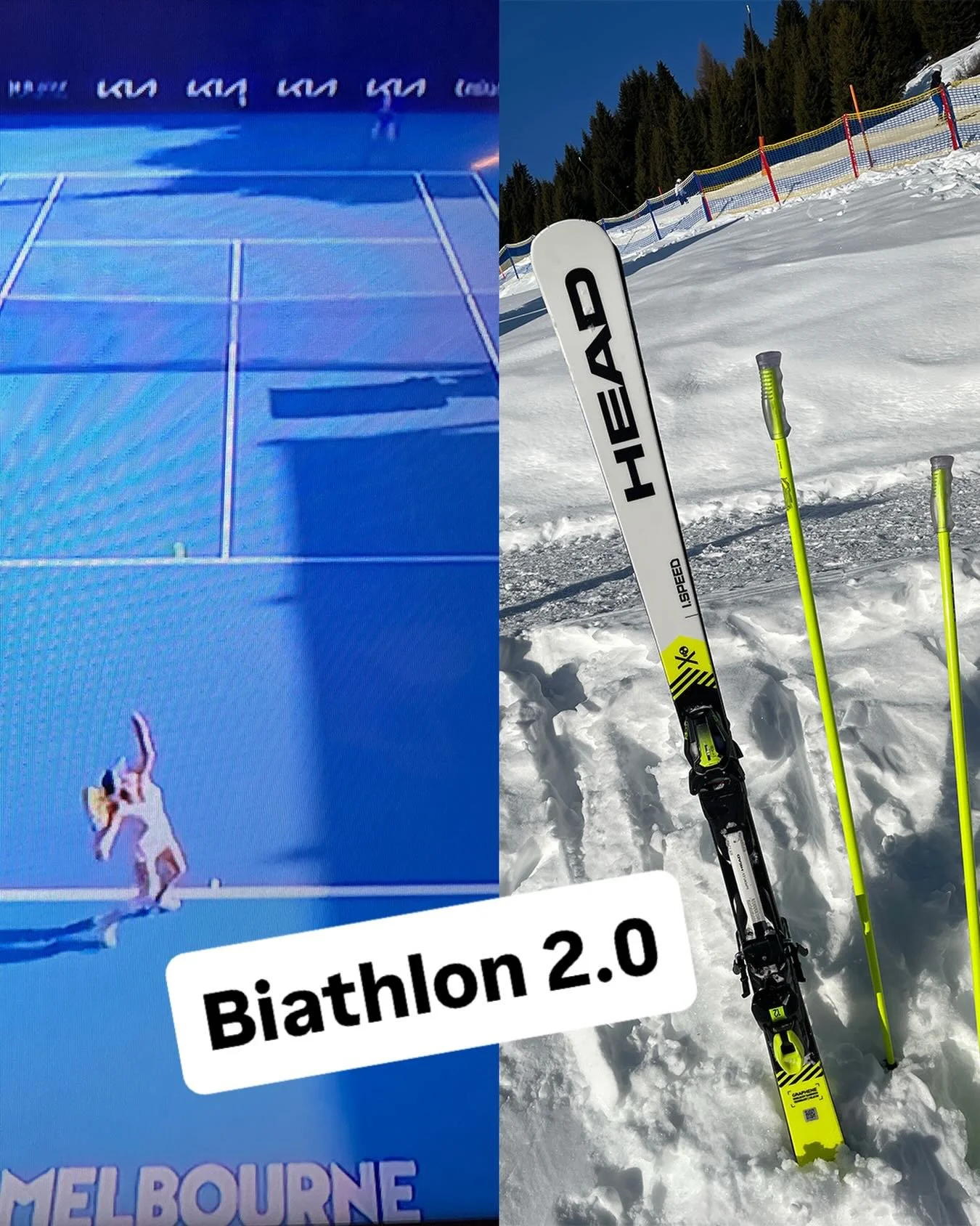 Tennis schauen und skifahren - Biathlon 2.0. 😎

#100jahrethc @thc_rot_weiss #tennis #tennislife