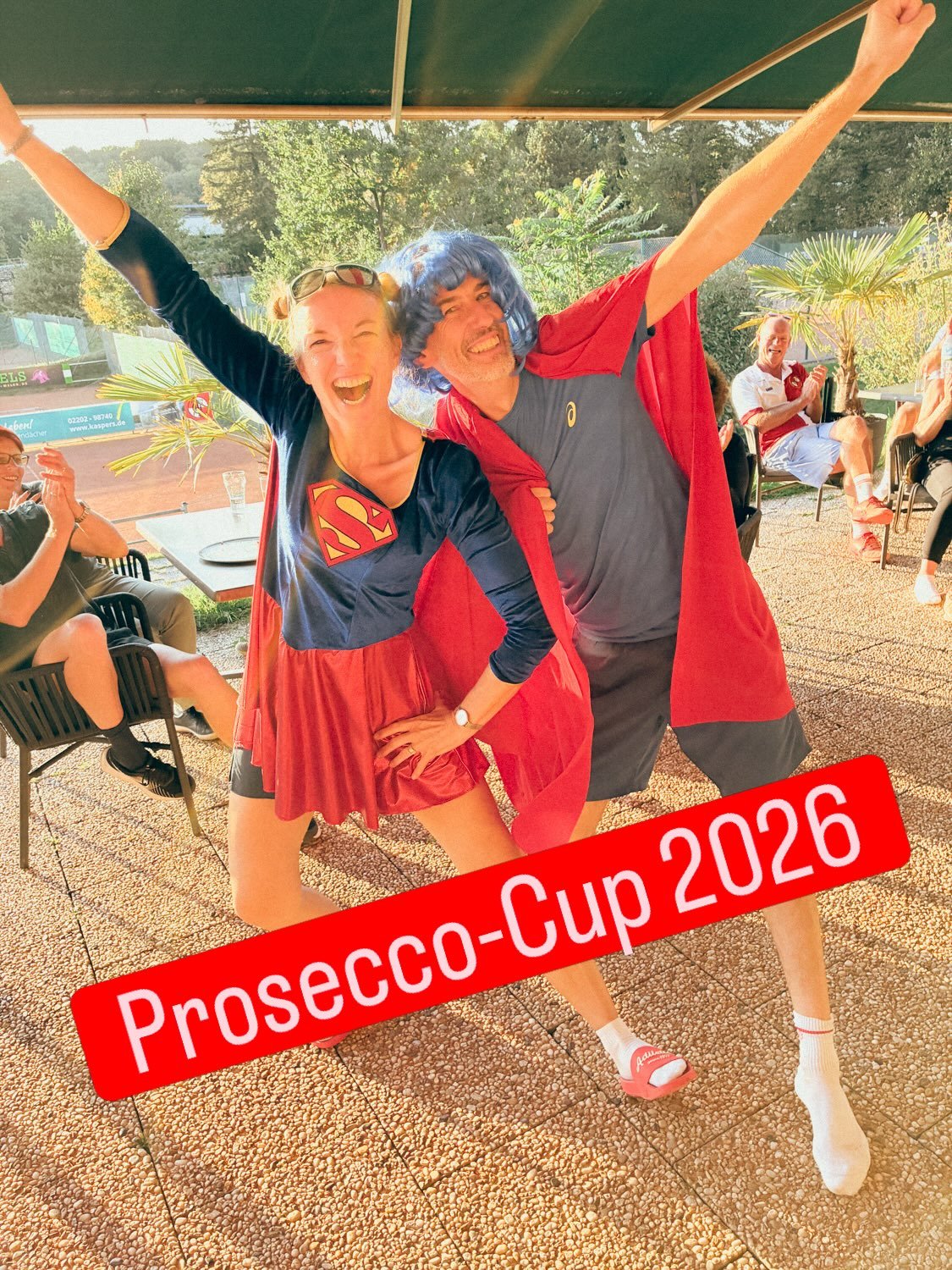 Das war unser Prosecco-Cup 2026! Toll, dass ihr alle dabei gewesen seid und euch so schick gemacht habt. 🥳 Genie&szlig;t die letzten Sonnentage auf Sand! 

#thcrotweiss #bergischgladbach #tennis #tennislove #tennisverbandmittelrhein