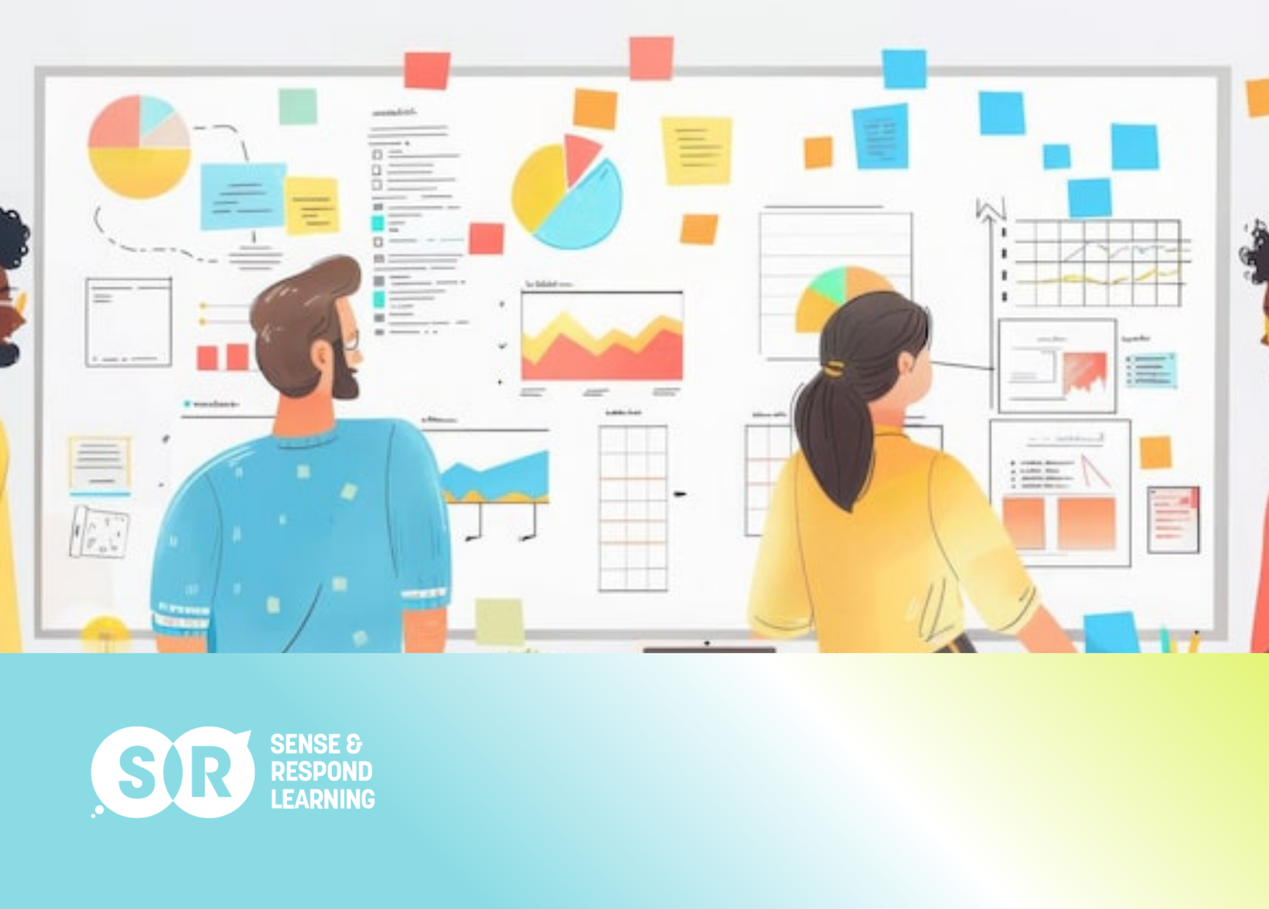 Designer and engineer reviewing design system documentation together on laptops