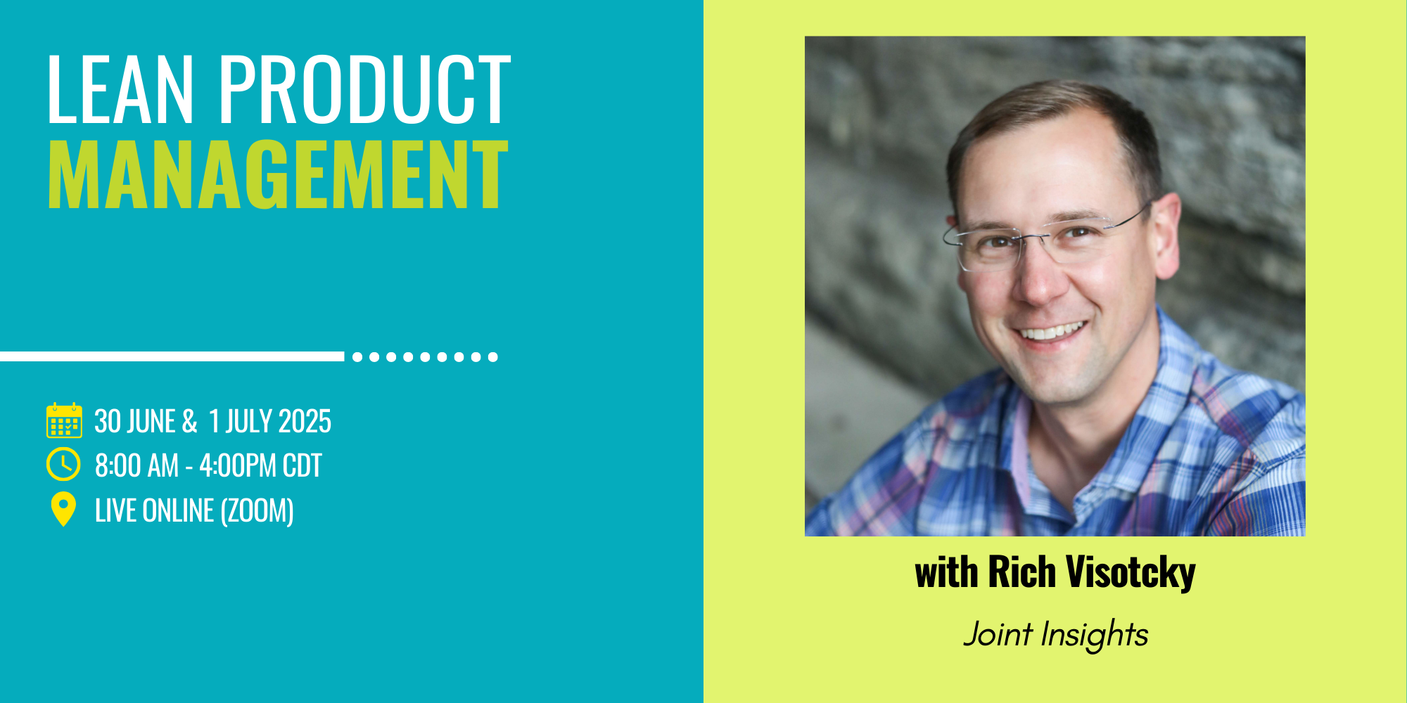 Lean Product Management - Live Online (ENG)