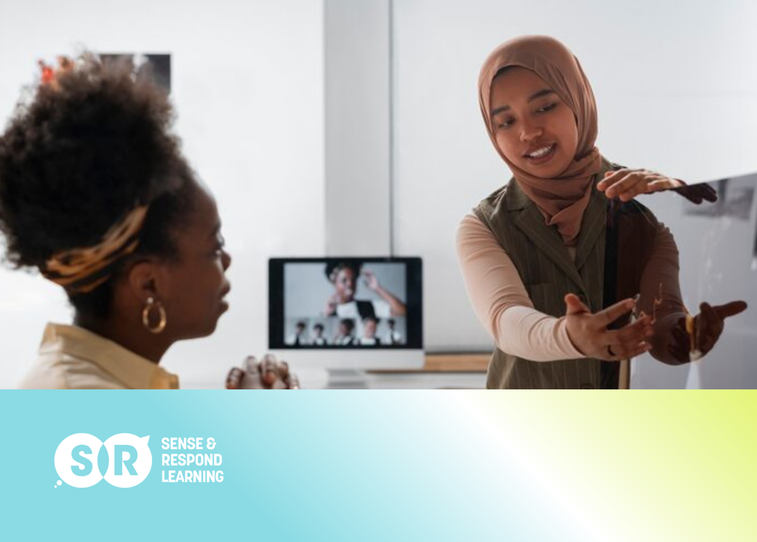 Remote product team collaborating on a digital whiteboard during a virtual design sprint