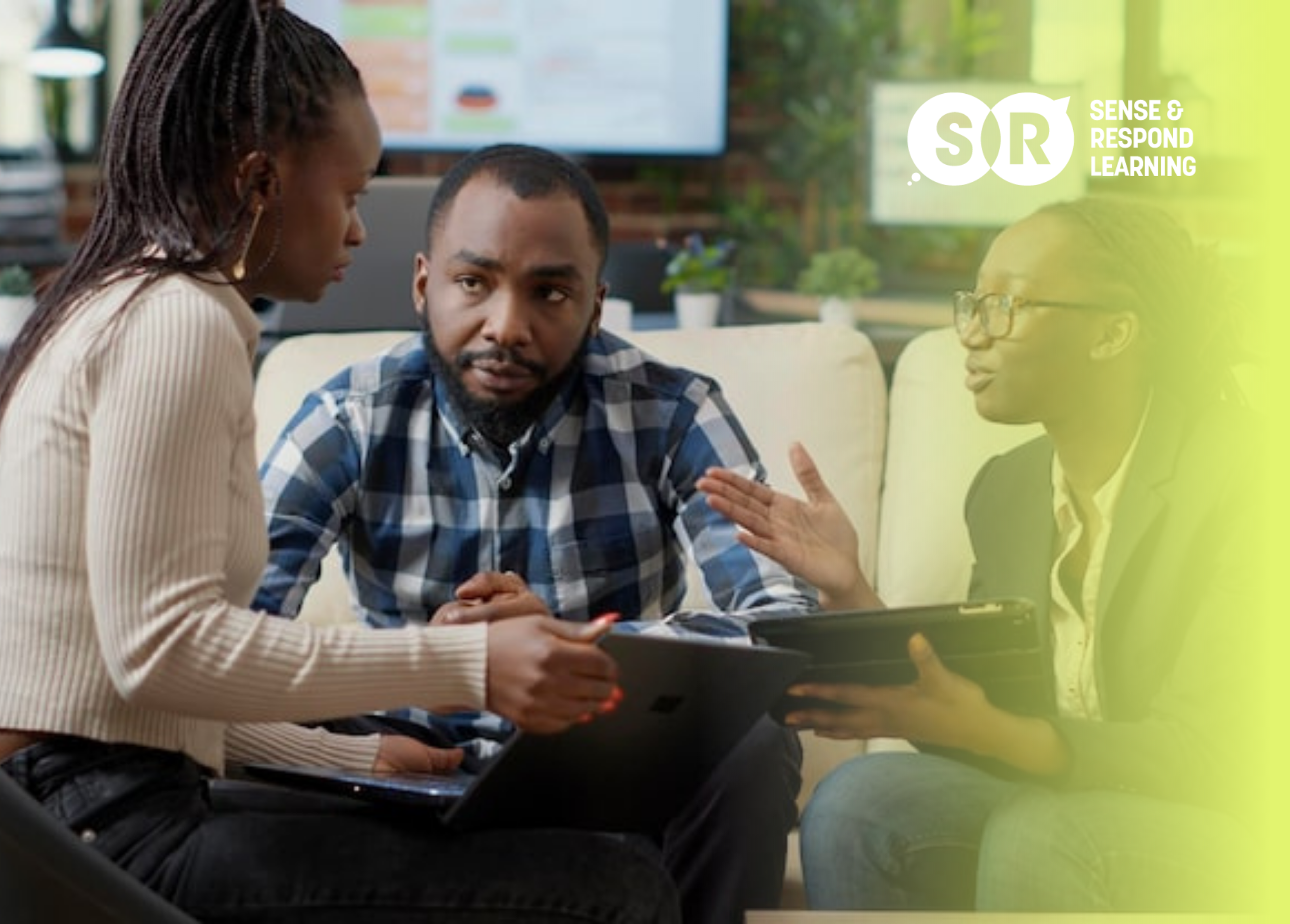 Product leader modeling vulnerability by discussing their own mistakes in a team setting