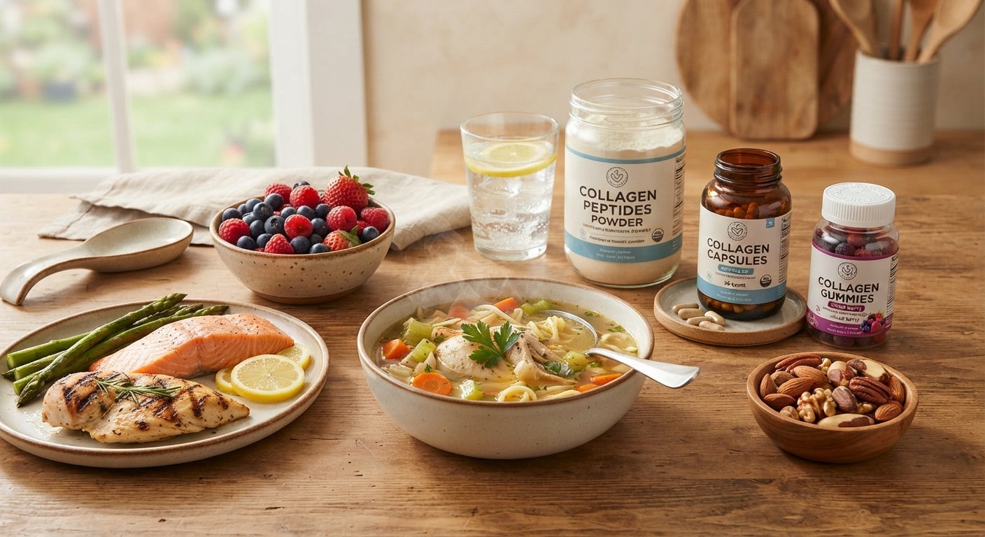 Collagen for Athletes: Whole Foods, Synthesis &amp; Joint Resilience