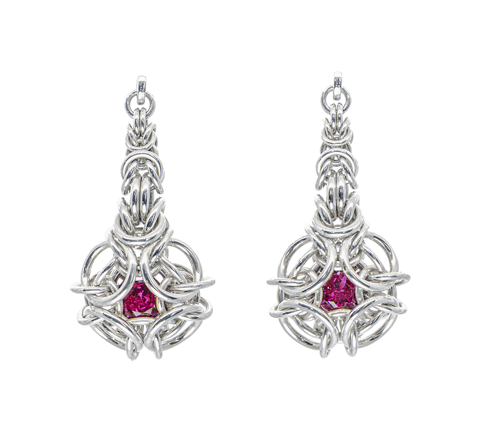 Byzantine Droplet Earrings