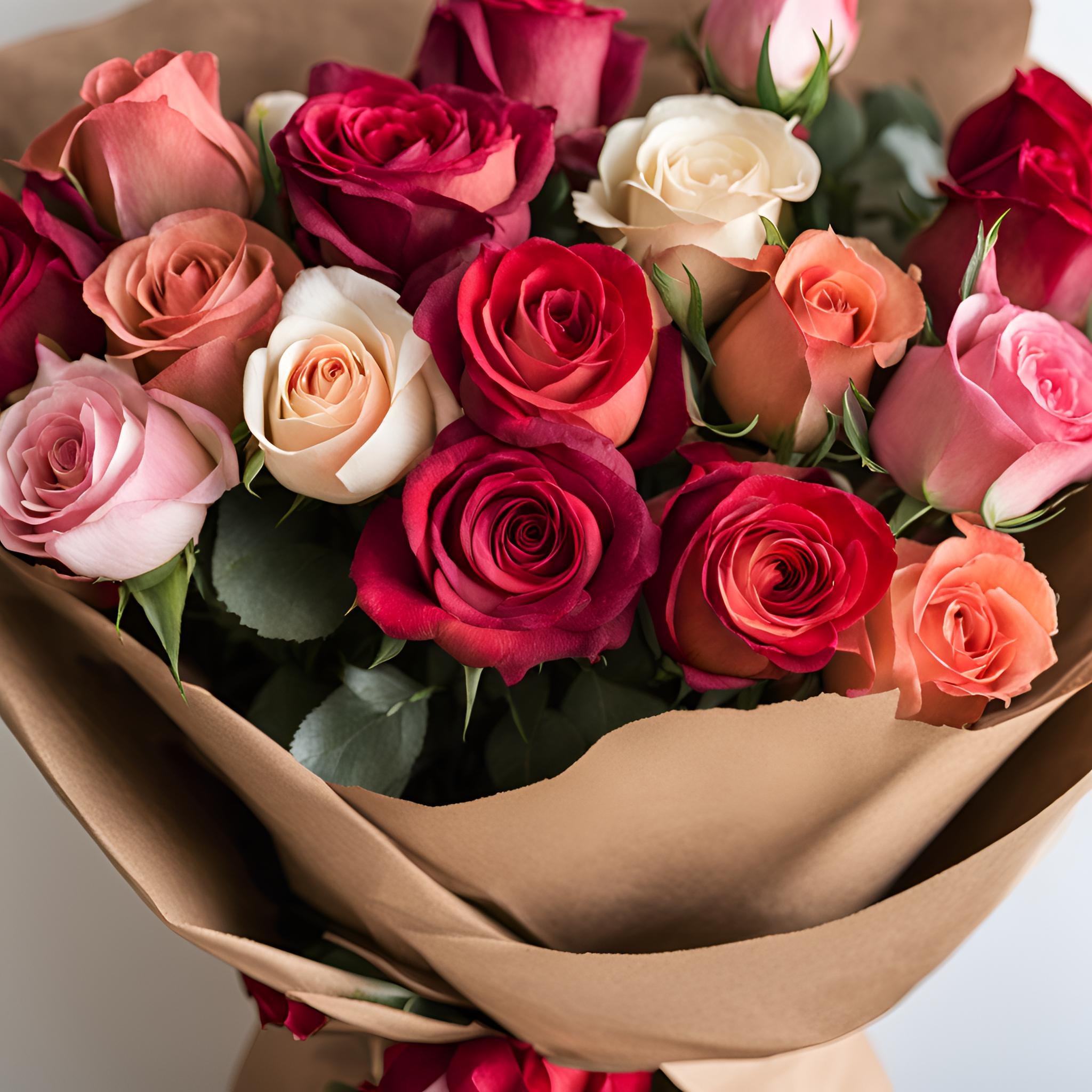 Mixed Roses