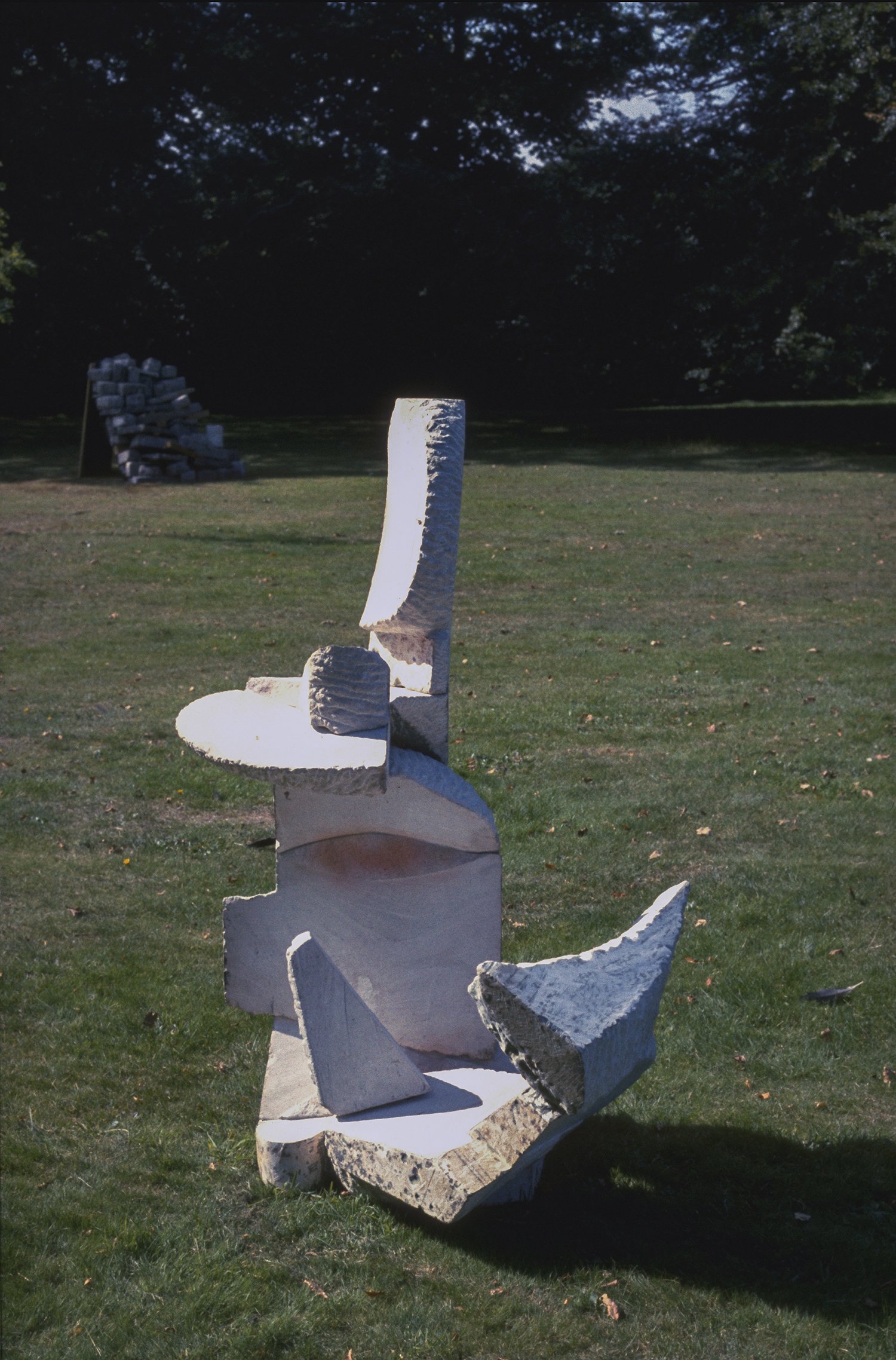 Early Victoria. Portland stone and paint. 60'  high. 1976.