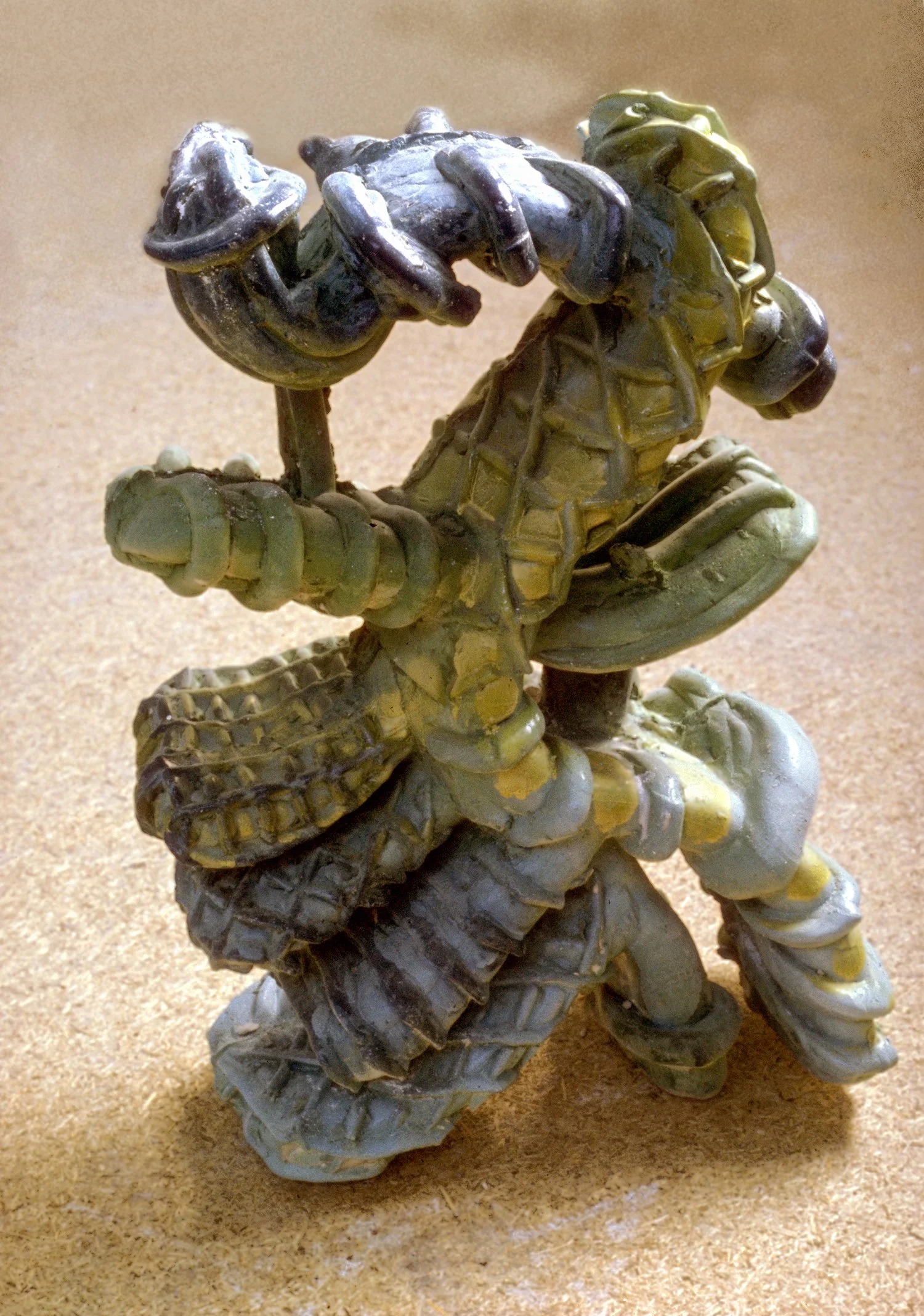 Troubador II. Plaster and paint. 18' high. 1975.