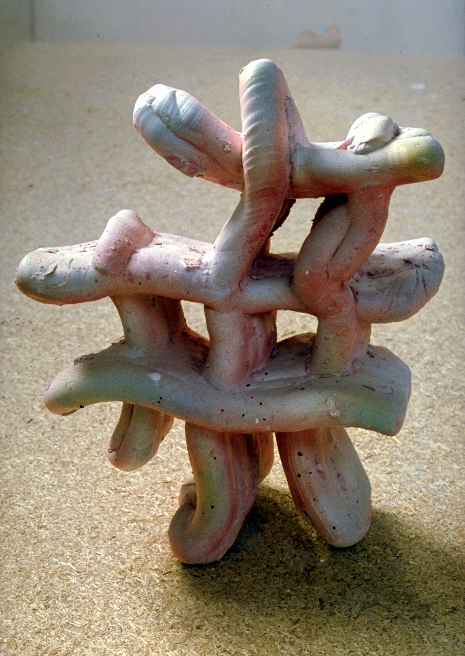 Troubador IV. Wood and paint. 11' high. 1975.