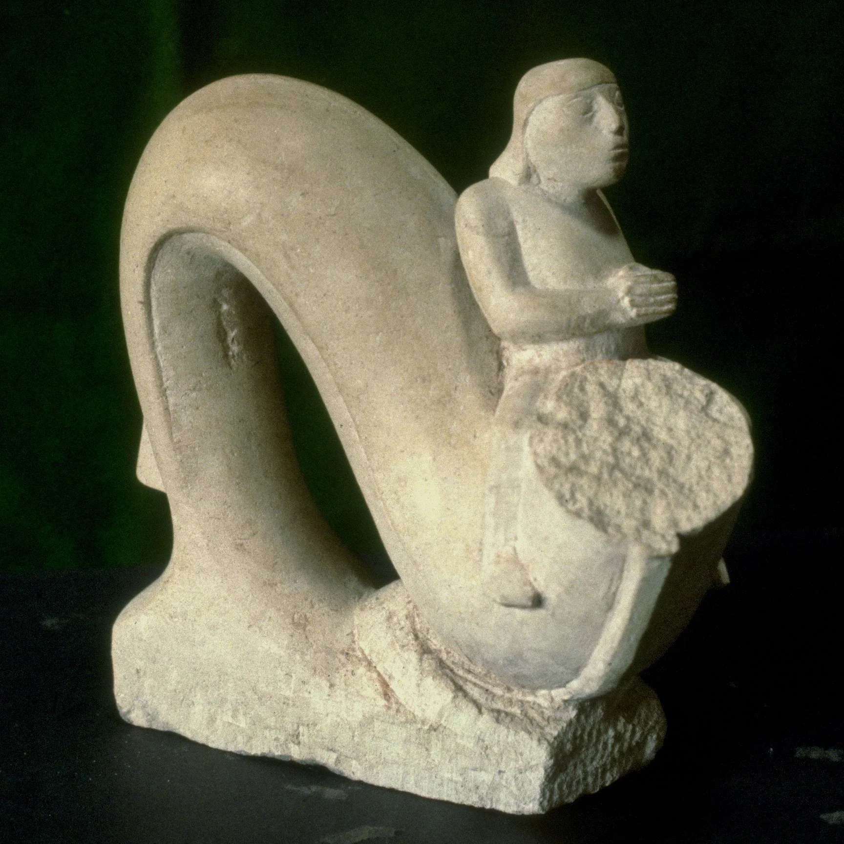 Study for Sea Rider. Portland stone. 14' high.
1978.