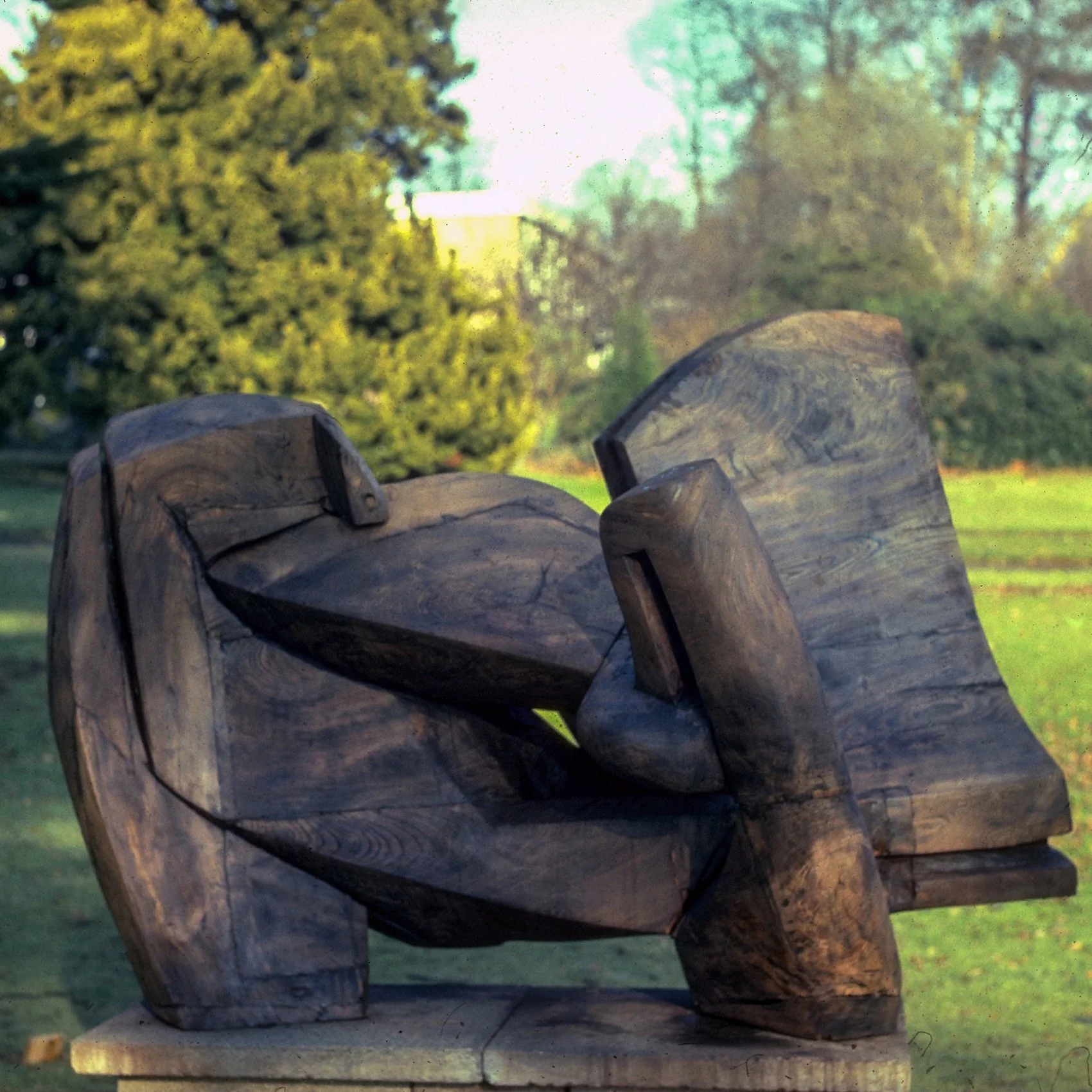 Transcription. Wood and paint. 68' long. 1978.