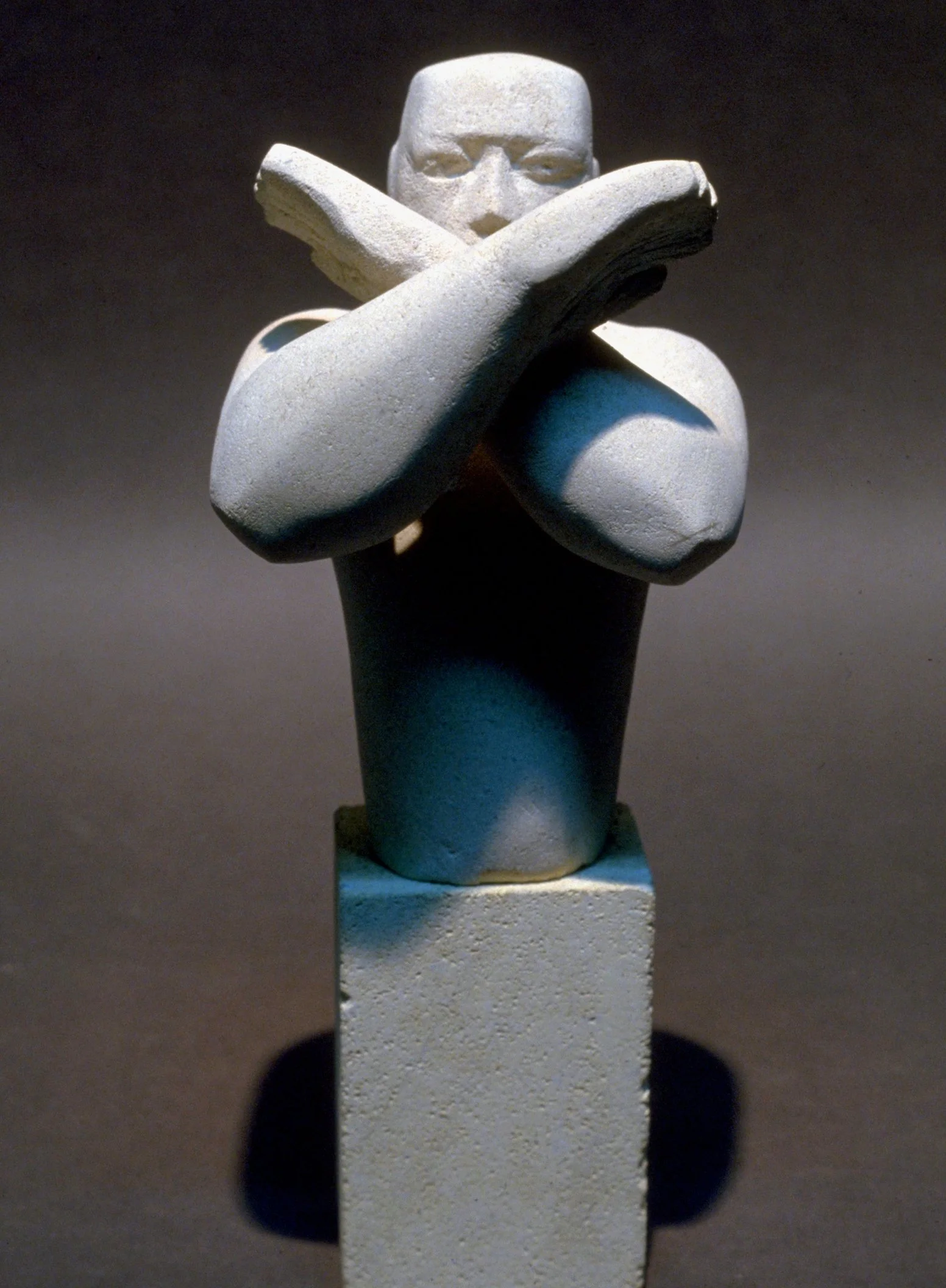 Stop. Portland Stone. 9' high. 1987. Private Collection.