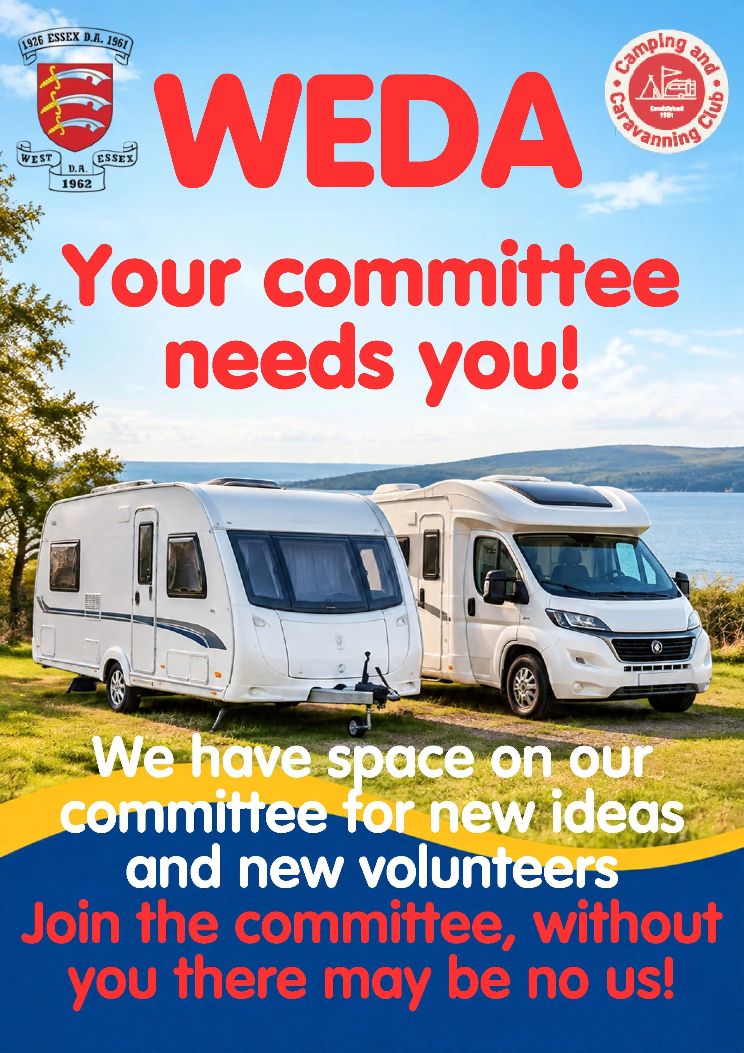 We have spaces on our committee!