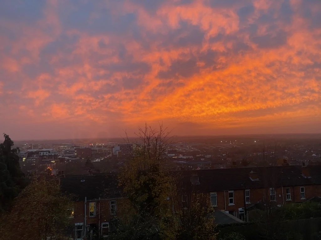 Sunset over Alexandra Terrace. Thank you Christine for your wonderful photo's. 