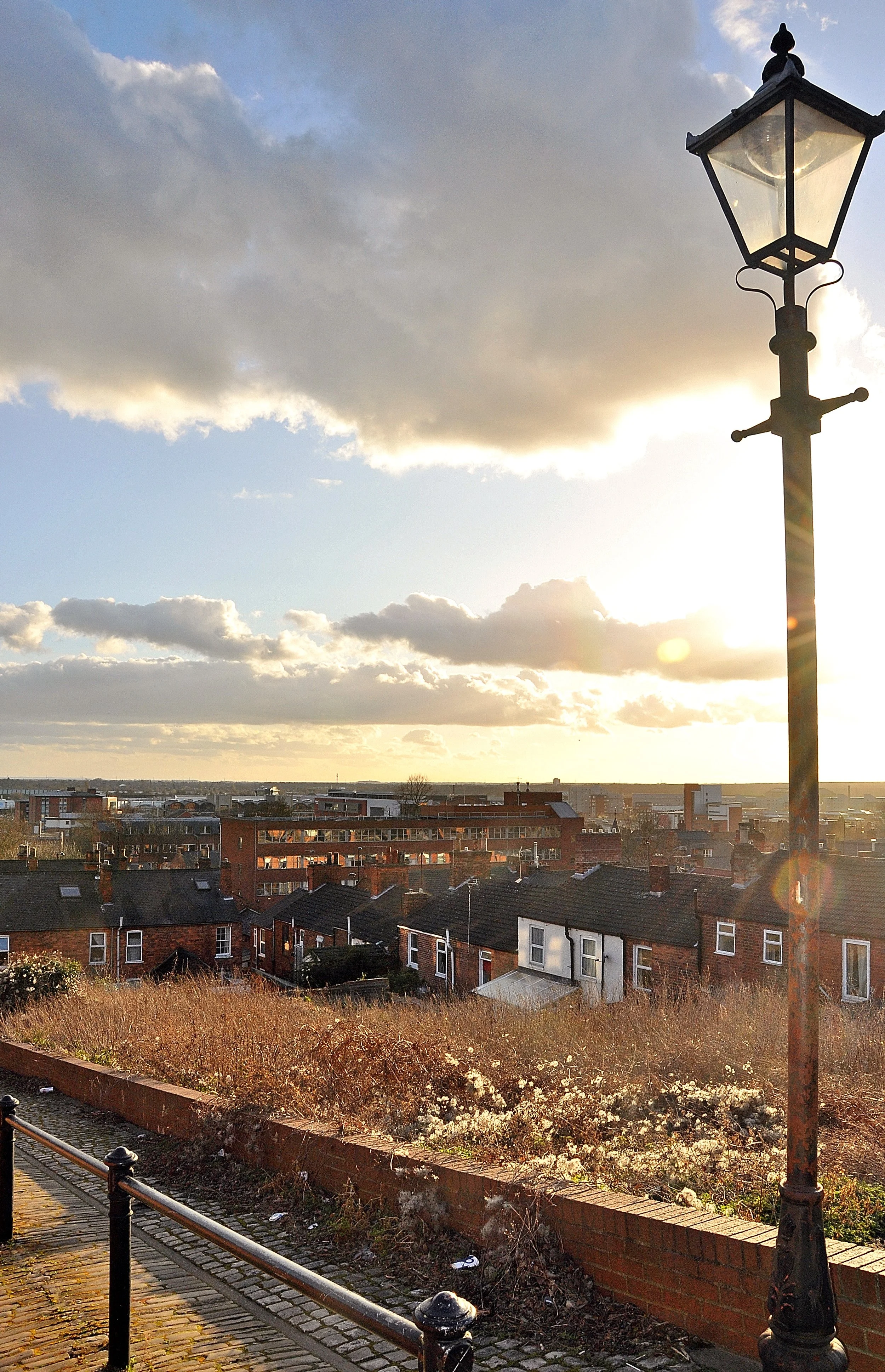 View from Motherby Hill pre Bailgate Mount.